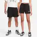 Nike Short Nsw Club Flc Mr Para Mujer Blanco Talla S