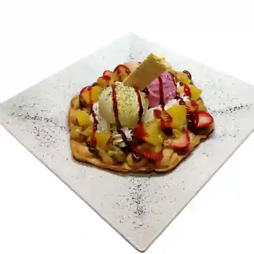 Waffle Frutal