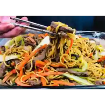 Chow Mein Solo Vegetales Personal