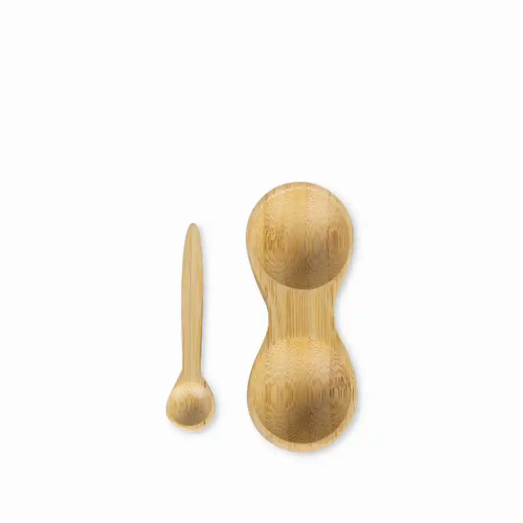 Ambiente Gourmet Salsero Con Cuchara en Bambú 23610