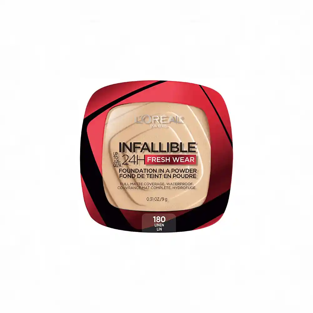 Base Polvo Loreal Paris Infallible Fresh Wear Linen 180