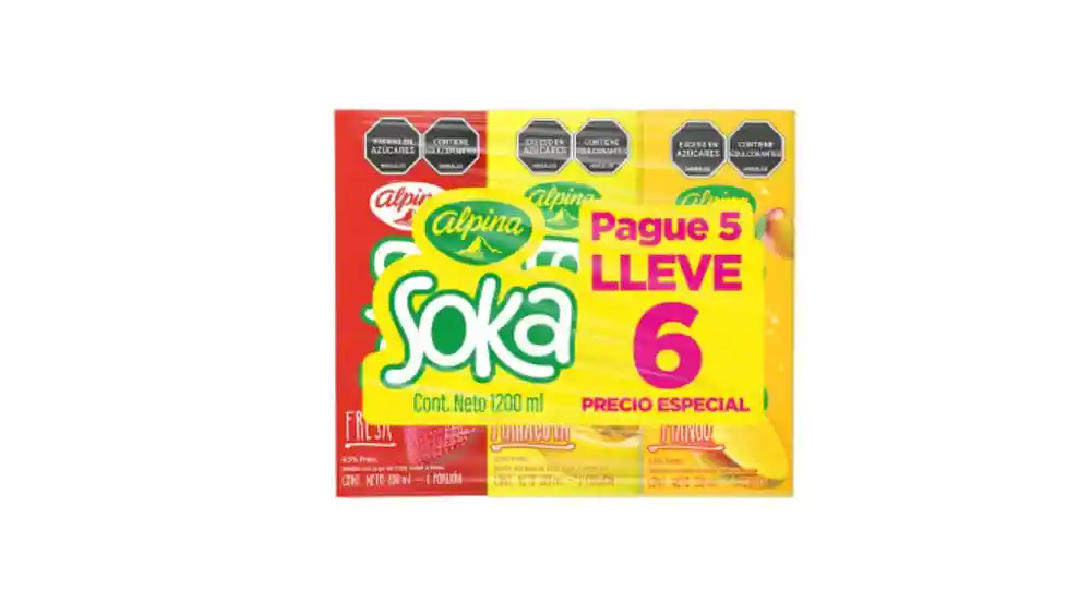 Soka Jugo Surtido 1000 mL