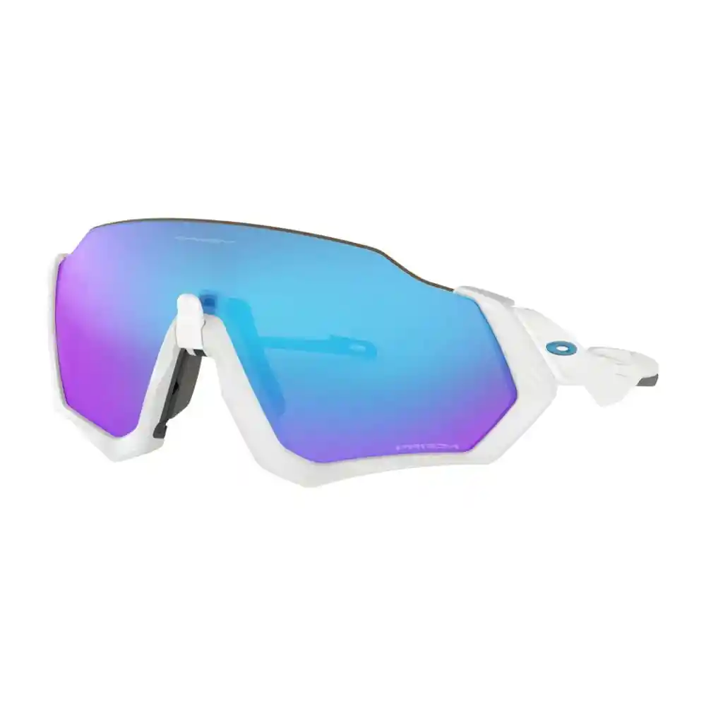 Oakley Gafas Flight Jacket Matte White Prizm Sapphire