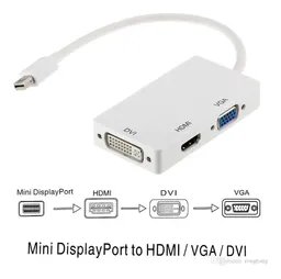 Hepa Display Mini Port 3 en 1 a Vga-Hdmi-Dvi