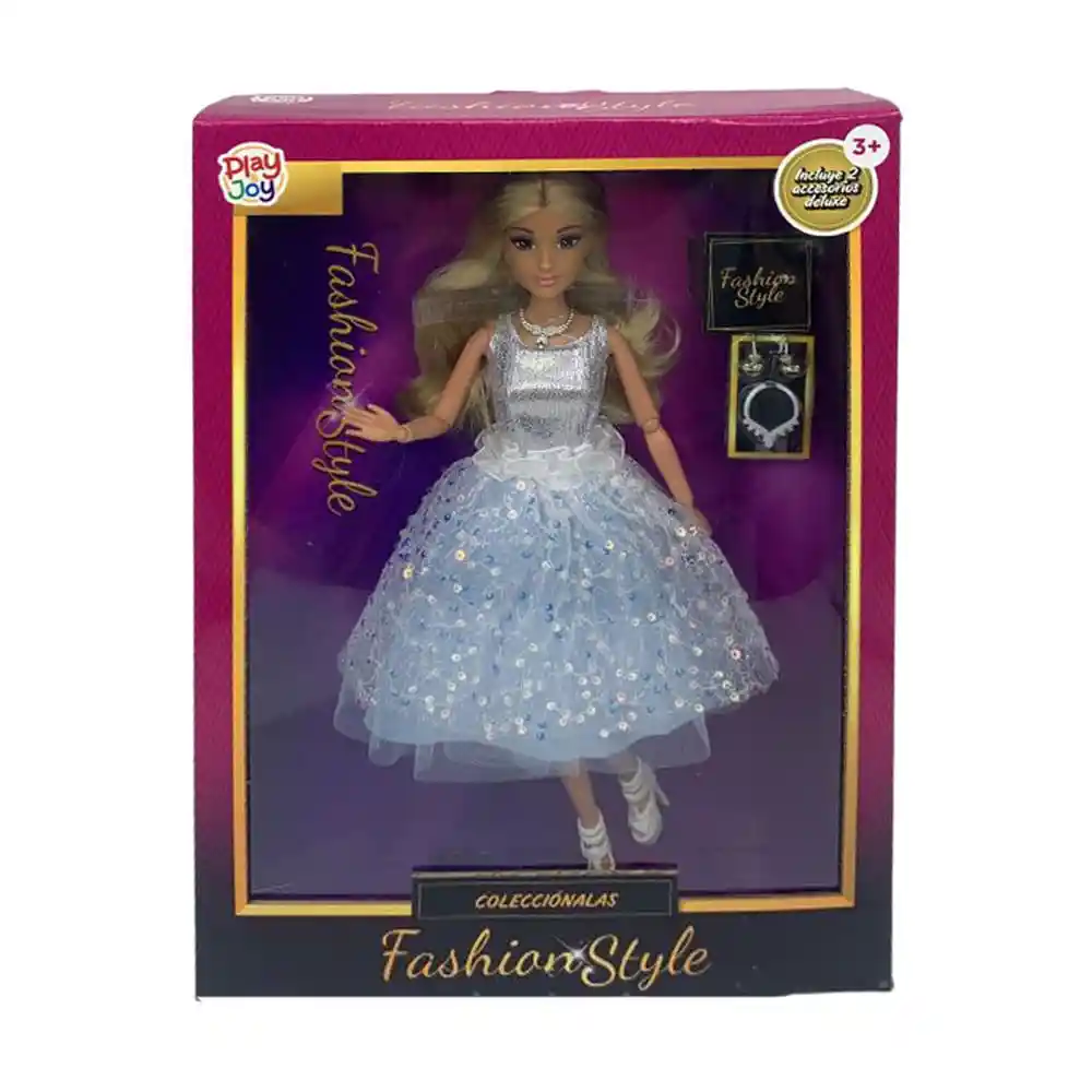 Muñeca Fashion Amily Shiny Style Play And Joy