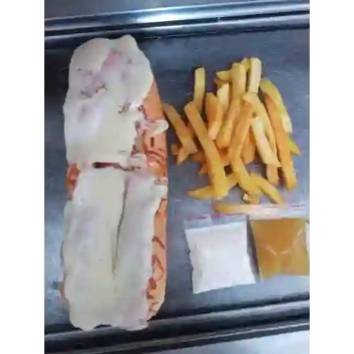 Perro Caliente + Papa Francesa