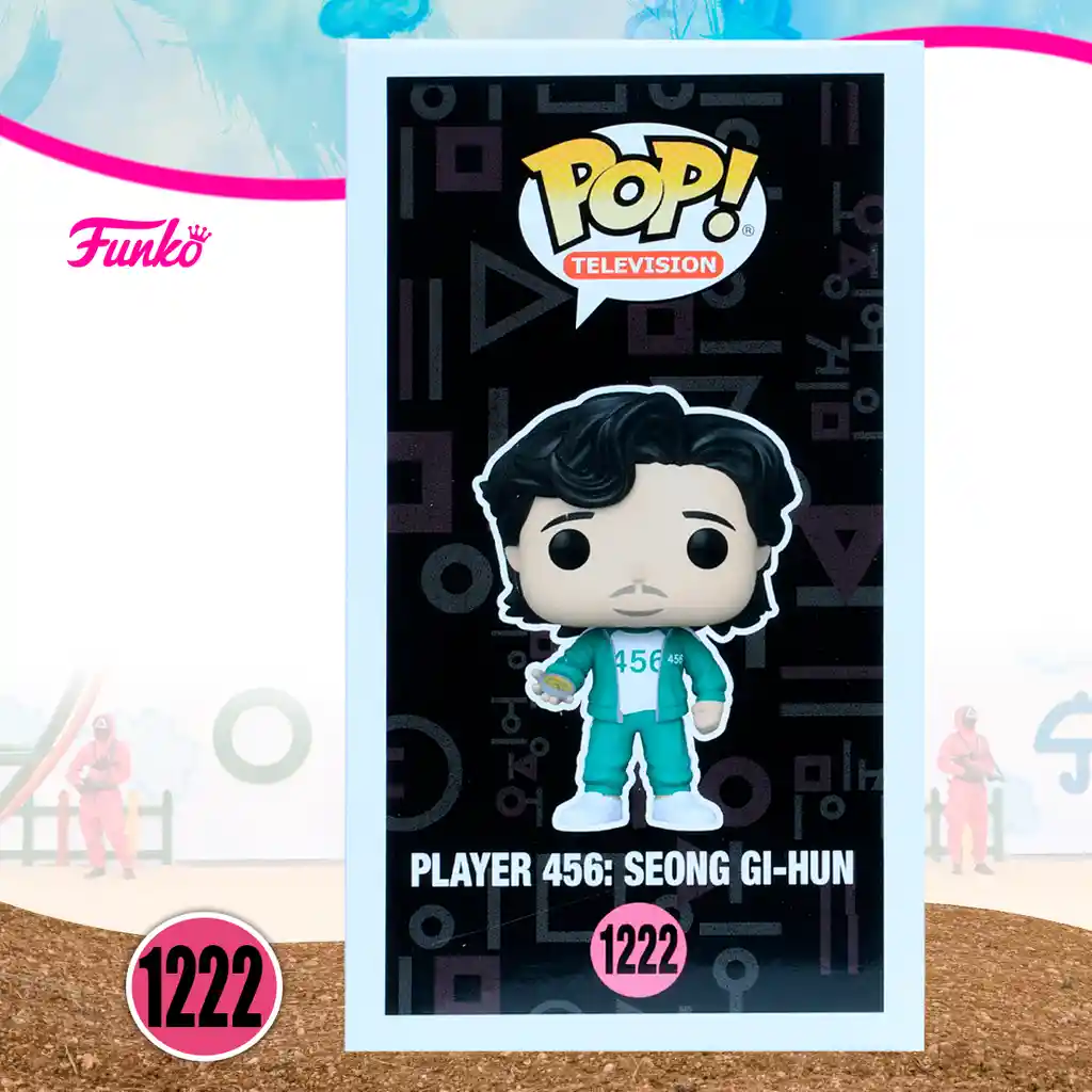 Funko Pop! Figura Colección Squid Games Player 456: Seong Gi-Hun