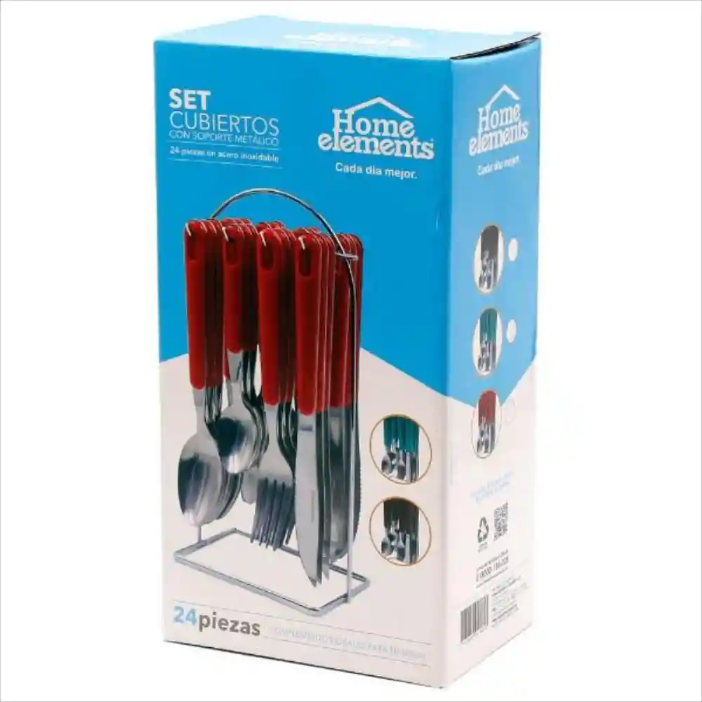 Home Elements Juego de Cubiertos