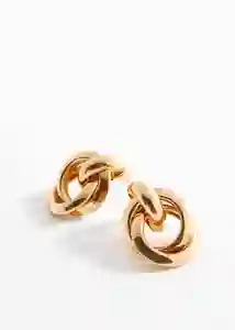 Pendientes Gertru Oro Talla 99 Mujer Mango