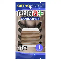 Cordones Redondos Delgados Arena 4185 Pura+