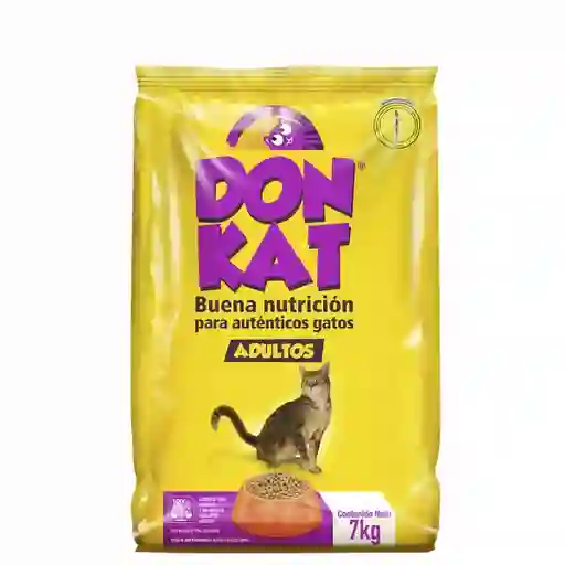 Donkat Alimento para Gatos Adulto Sabor Carne y Cereales