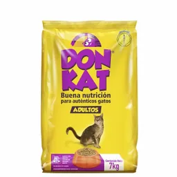 Donkat Alimento para Gatos Adulto Sabor Carne y Cereales