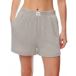Short Tiro Alto Elástico Interno en Cintura Femenino Lamo Short Gef