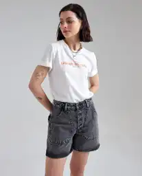 Camiseta Mujer Blanco Talla S 601E007 Americanino