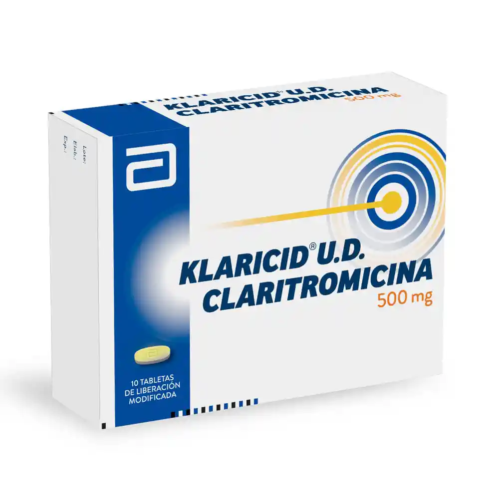Klaricid U.D Tabletas (500 mg)