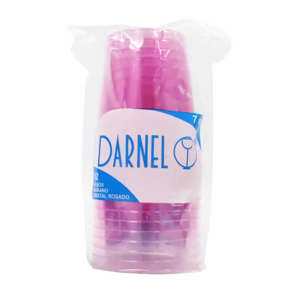 Darnel Vaso Cristal Rosado