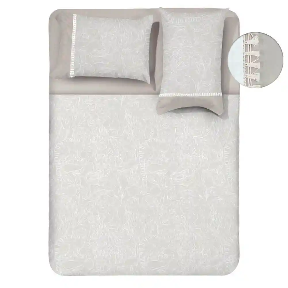 J Cama Doble 150h Polialgodon Distrihogar Pt22159 E130349