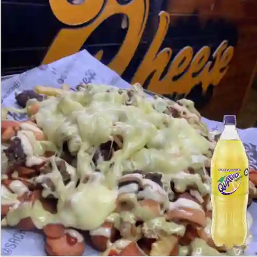 Combo para 2 Personas + Quatro Original 1.5Lt