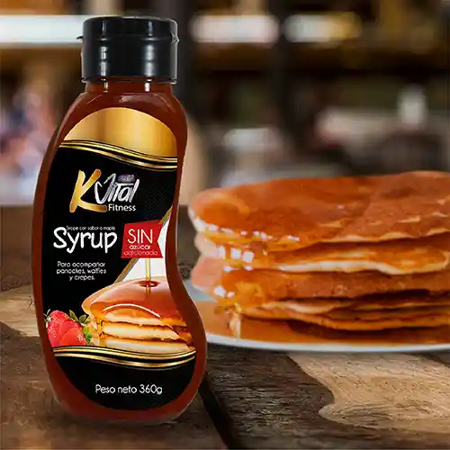 Konfyt Jarabe Syrup Kvital Sin Azúcar