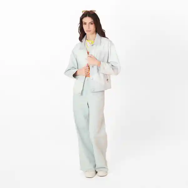 Chaqueta Cuello Sport Manga Larga Azul Talla S 680042