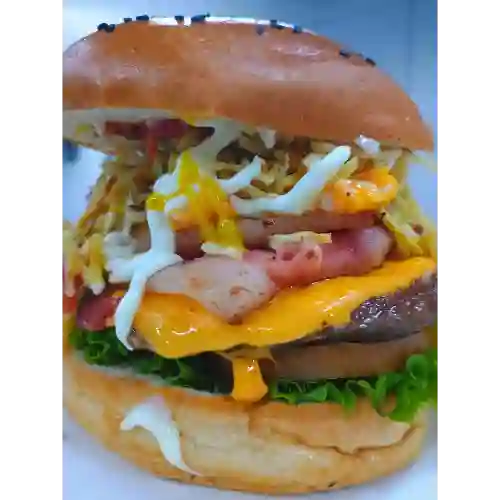 Hamburguesa de Chuleta Ahumada