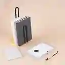 Cuaderno Serie Silver Gray Miniso