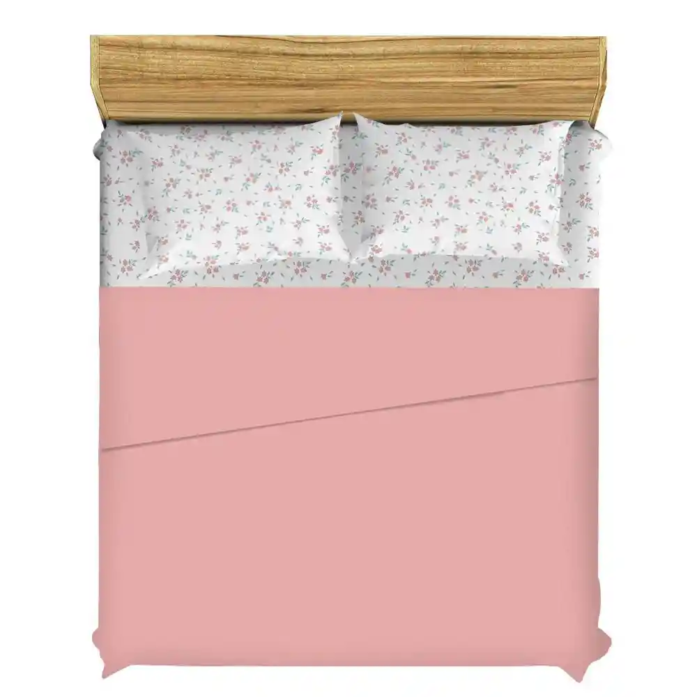 J/cama 100% Pol Valeia Doble Estampado