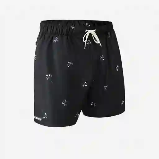 Pantaloneta de Baño Para Playa Para Hombre Olaian 100 - Negro
