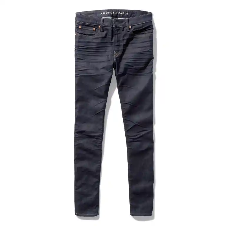 Jean Slim Straight Azul Talla 40 X 32 Hombre American Eagle