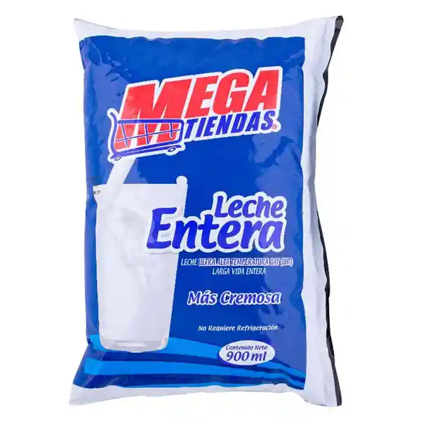 Mega tiendas Leche Entera 