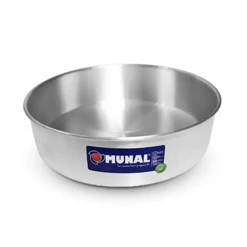 Munal Molde Redondo para Pudín con Capacidad de 1 Lb