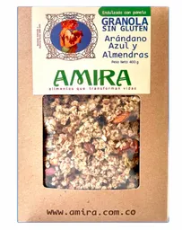 Amira Granola Sin Gluten Arándano Azul y Almendras