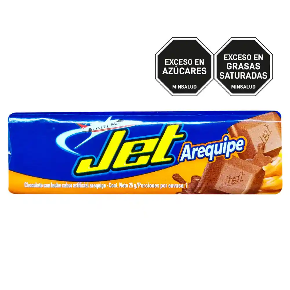 Chocolatina Jet Leche Arequipe