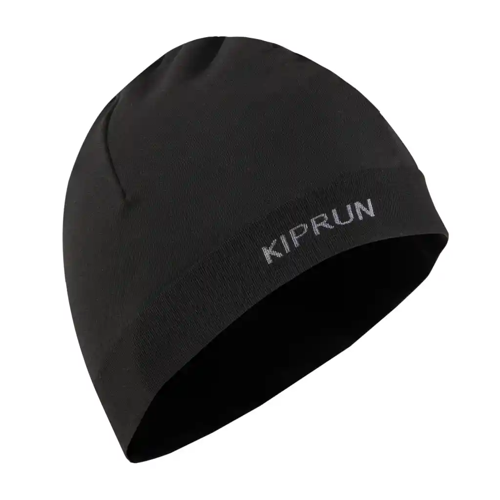 Gorro de Running Kiprun Sin Costuras Unisex Negro