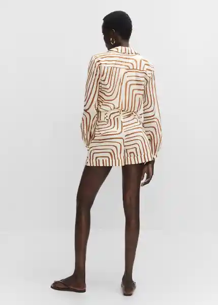 Short Samsara Crudo Talla 36 Mujer Mango