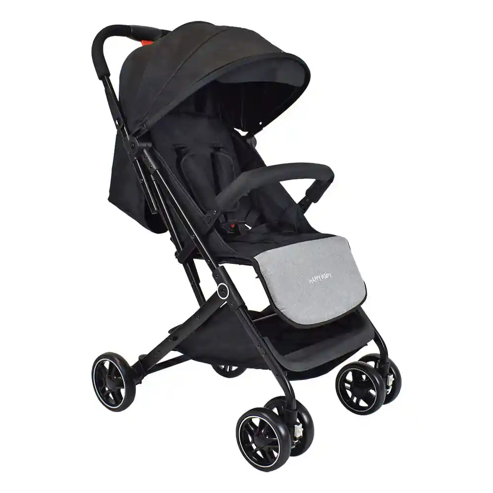 Coche Compacto Bebé Vila Negro Happy Baby