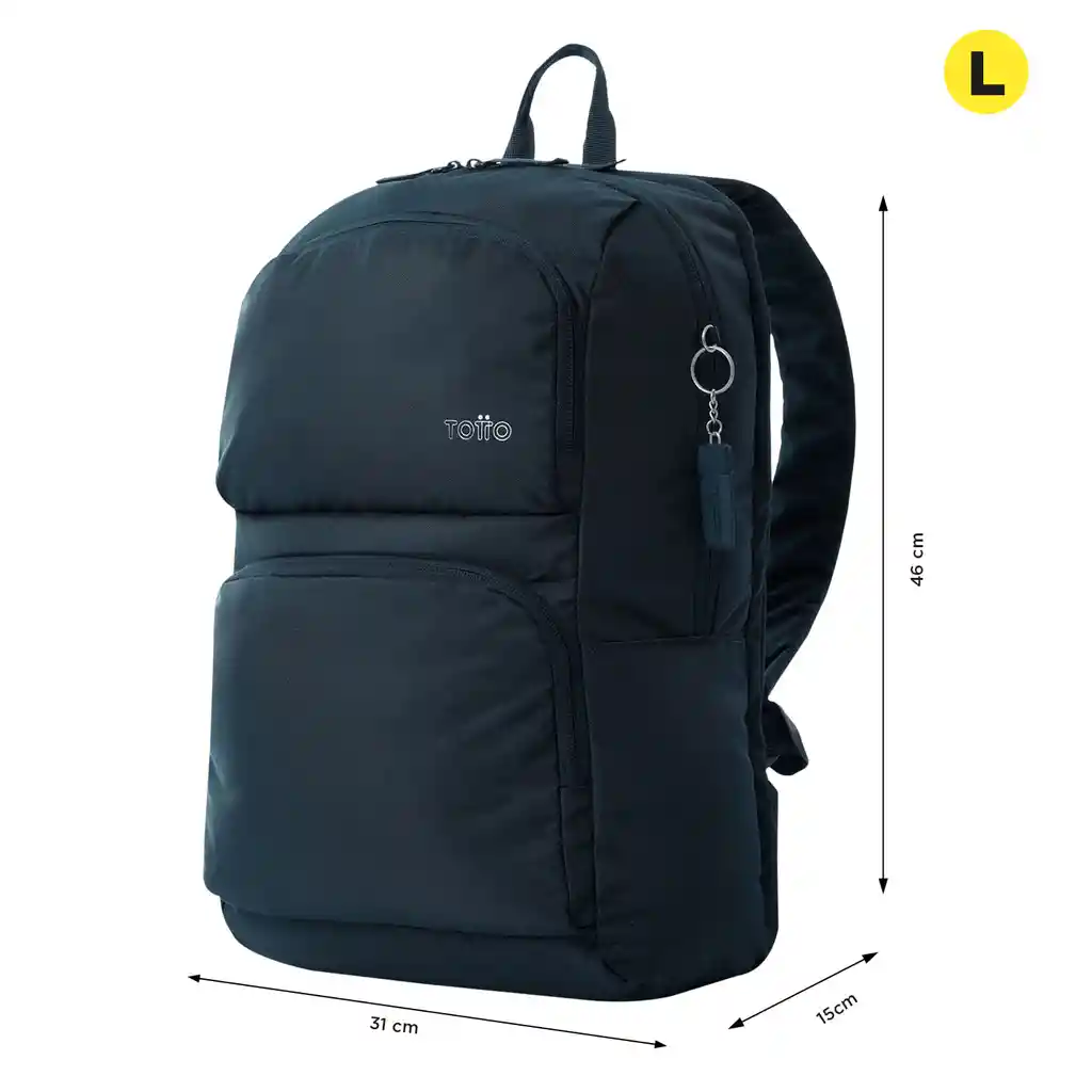 Morral Universitario Porta Pc 14" Cloud Azul Unisex