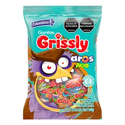 Grissly Gomitas Aros Acid Sabor Surtido