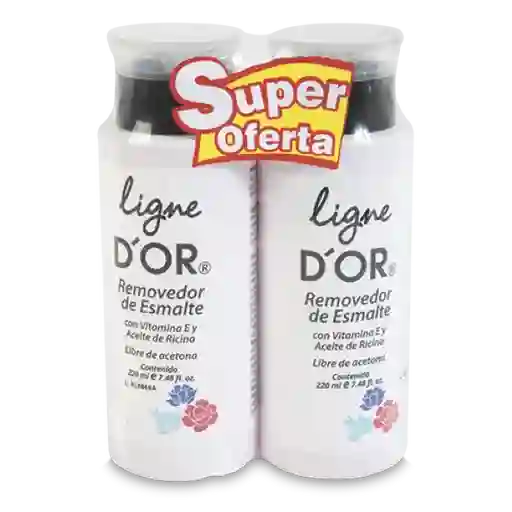 Capibell Removedor de Esmalte Ligne Dor