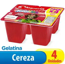  Alqueria Gelatina Fortikinds Sabor A Cereza 