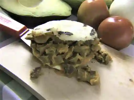 Arepa con Mollejas