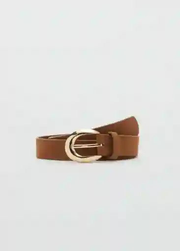 Cinturón Maya Marrón Talla M Mujer Mango