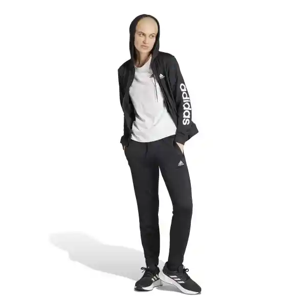 Adidas Sudaderas W Linear Ts Para Mujer Negro Talla L