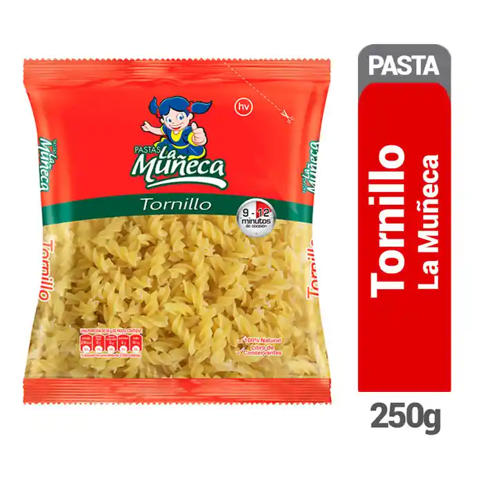 La Muñeca Pastas Tornillo