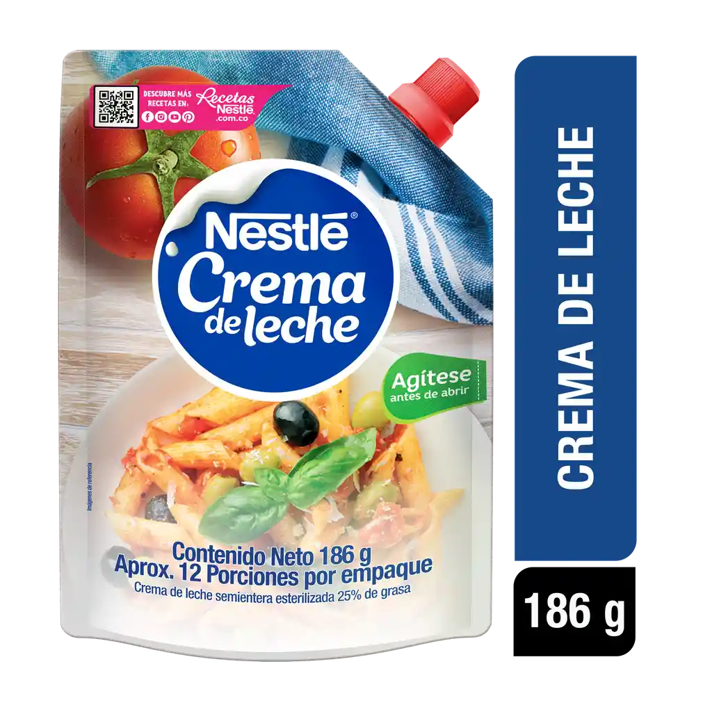 Crema de Leche NESTLÉ x 186g