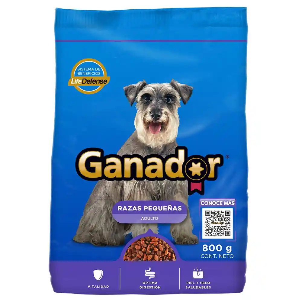 Ganador Alimento para Perro Adulto Raza Pequeña