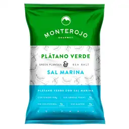 Monte Rojo Snack de Plátano Verde con Sal Marina