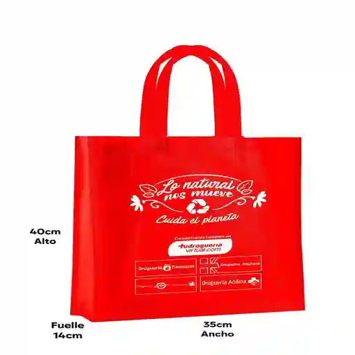 Bolsa Ecologica Roja +++