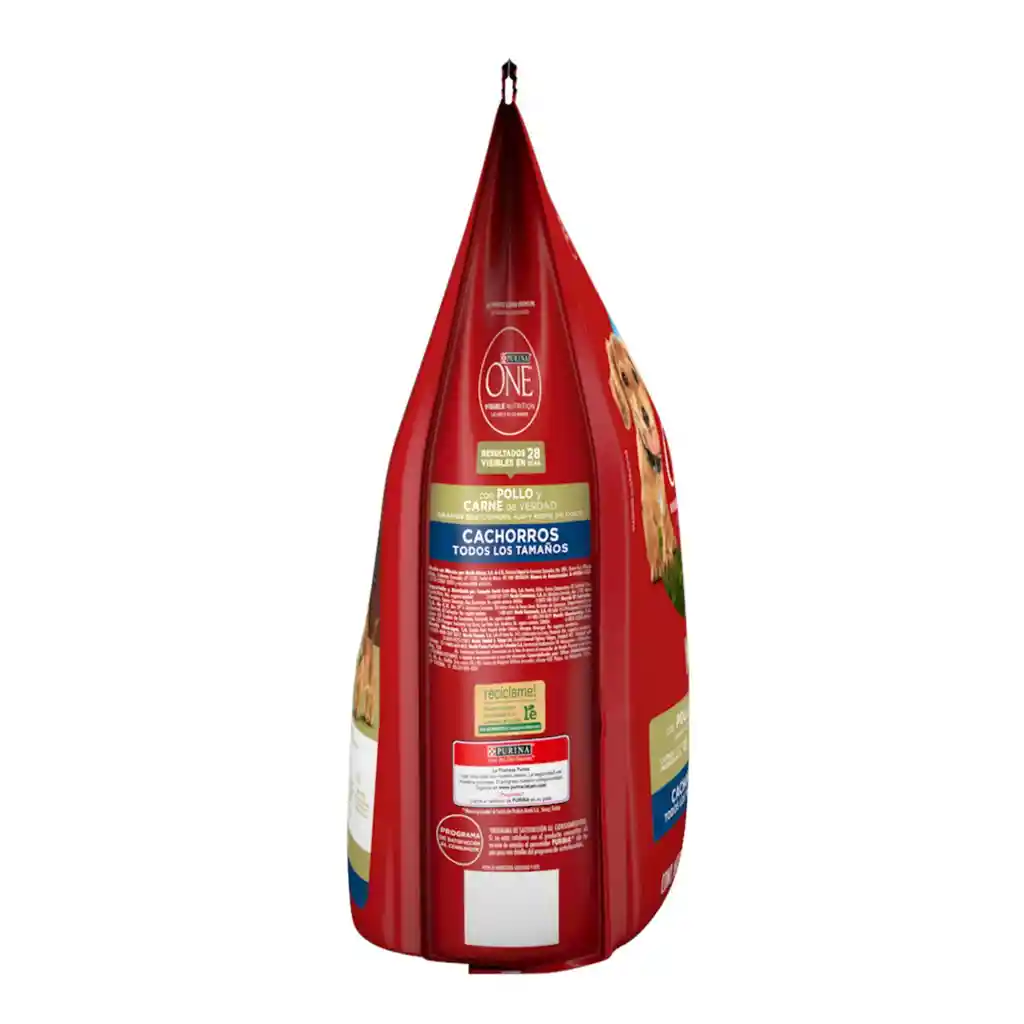 Comida para perro Purina One cachorros todos los tamaños Pollo y Carne X 2kg