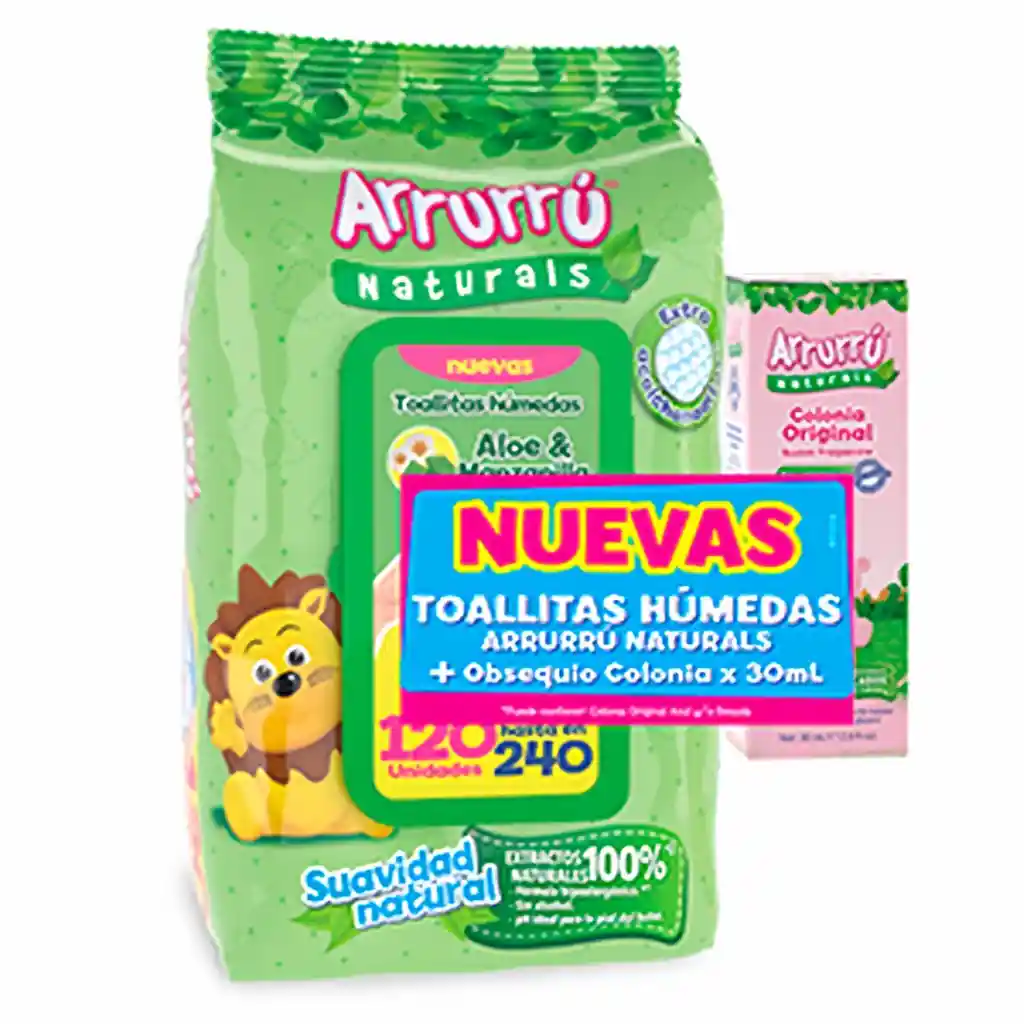 Arrurru Kit Toallitas Húmedas